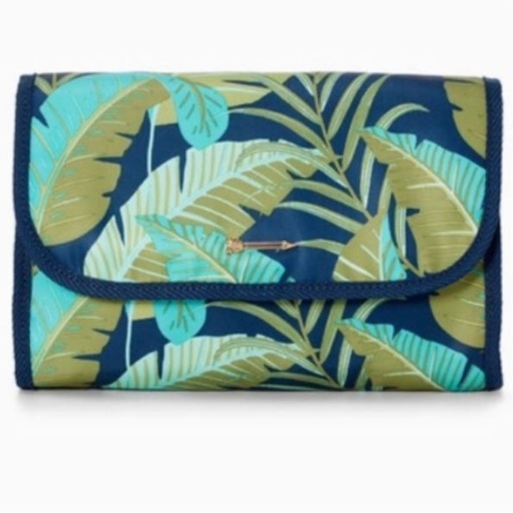 Stella & Dot Blue and Green Travel Bag